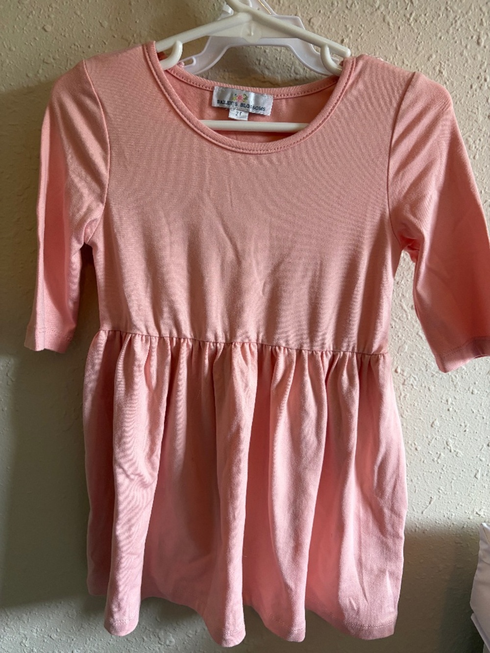Pink dress from Bailey’s Blossoms